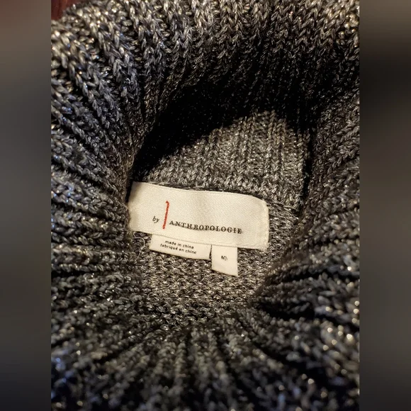 Coretta Shine Turtleneck Sweater by Anthropologie Size M - Picture 3 of 7